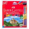 PASTELLI A MATITA DA 24 COLORI FABER CASTELL