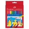PENNARELLI A FELTRO DA  12 COLORI FABER CASTELL