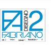 FABRIANO DISEGNO F2 FORMATO 33X48 FOGLI 10 RUVIDO